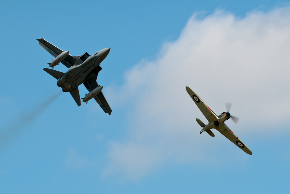 053_NATO Days Ostrava_Panavia Tornado F.3 & Hawker Hurricane Mk.1.jpg